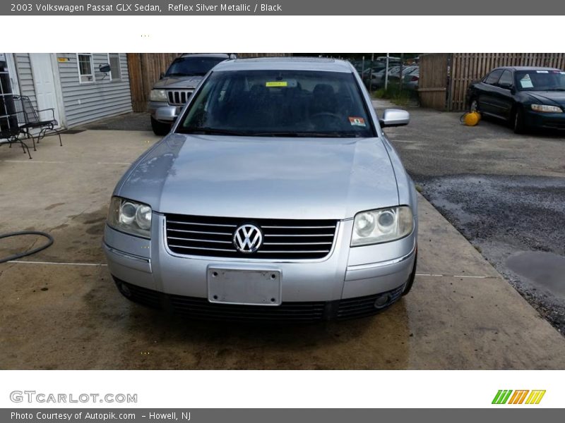 Reflex Silver Metallic / Black 2003 Volkswagen Passat GLX Sedan