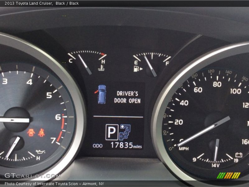 Black / Black 2013 Toyota Land Cruiser