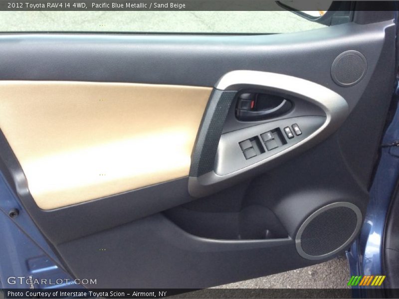 Pacific Blue Metallic / Sand Beige 2012 Toyota RAV4 I4 4WD