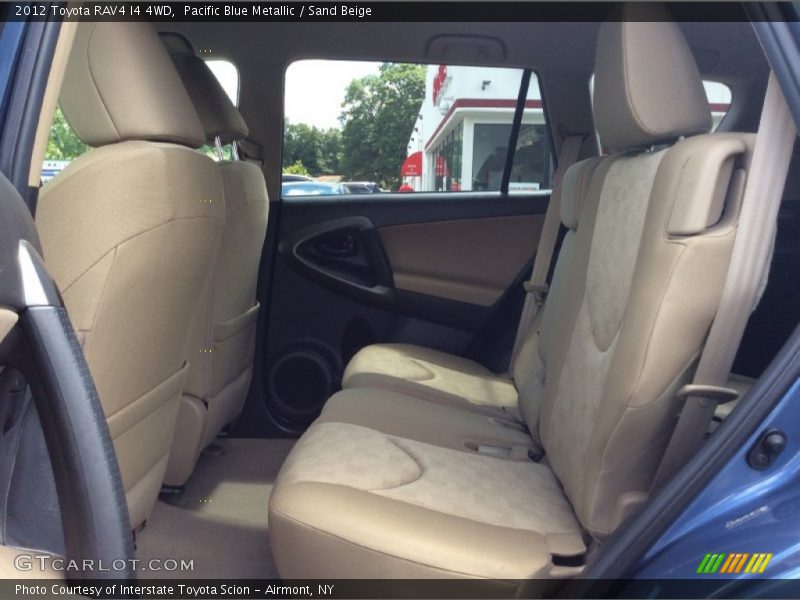 Pacific Blue Metallic / Sand Beige 2012 Toyota RAV4 I4 4WD