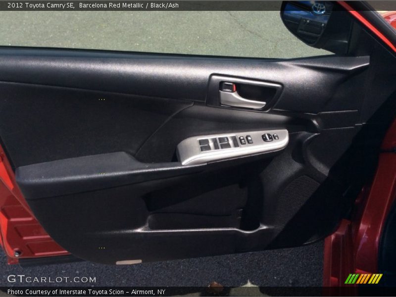 Barcelona Red Metallic / Black/Ash 2012 Toyota Camry SE