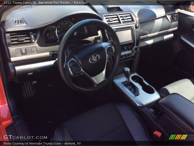 Barcelona Red Metallic / Black/Ash 2012 Toyota Camry SE