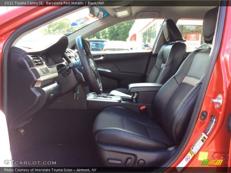 Barcelona Red Metallic / Black/Ash 2012 Toyota Camry SE