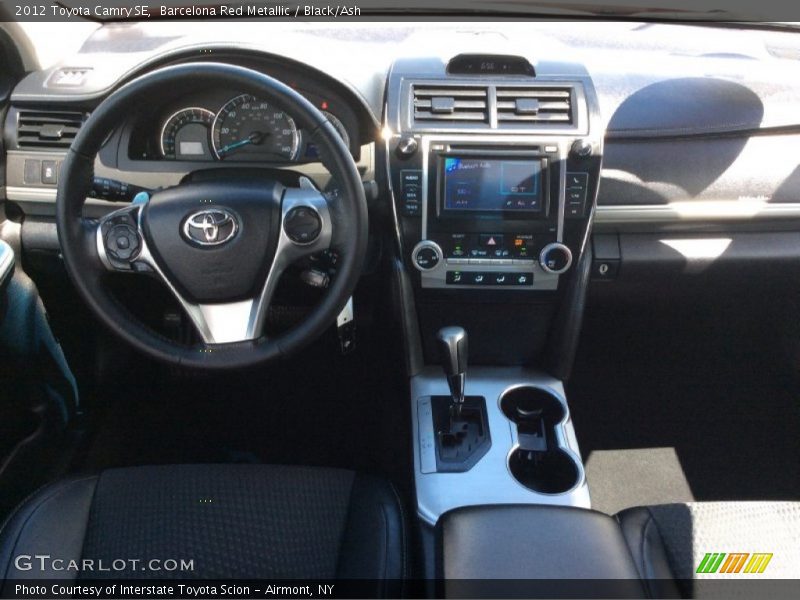 Barcelona Red Metallic / Black/Ash 2012 Toyota Camry SE