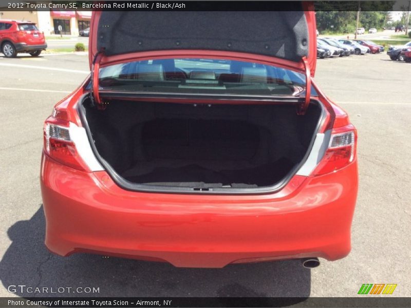 Barcelona Red Metallic / Black/Ash 2012 Toyota Camry SE