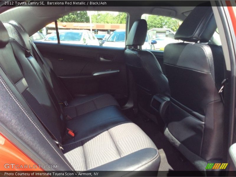 Barcelona Red Metallic / Black/Ash 2012 Toyota Camry SE