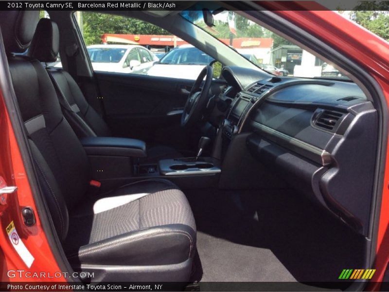 Barcelona Red Metallic / Black/Ash 2012 Toyota Camry SE