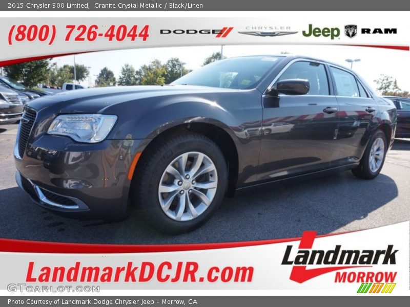 Granite Crystal Metallic / Black/Linen 2015 Chrysler 300 Limited