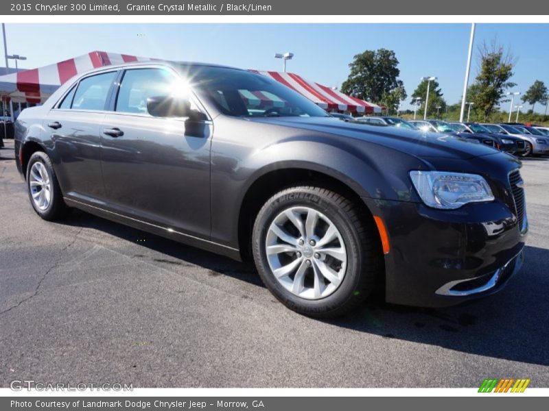 Granite Crystal Metallic / Black/Linen 2015 Chrysler 300 Limited