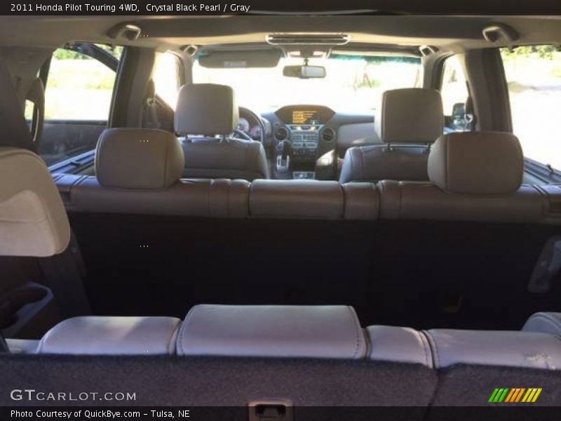 Crystal Black Pearl / Gray 2011 Honda Pilot Touring 4WD