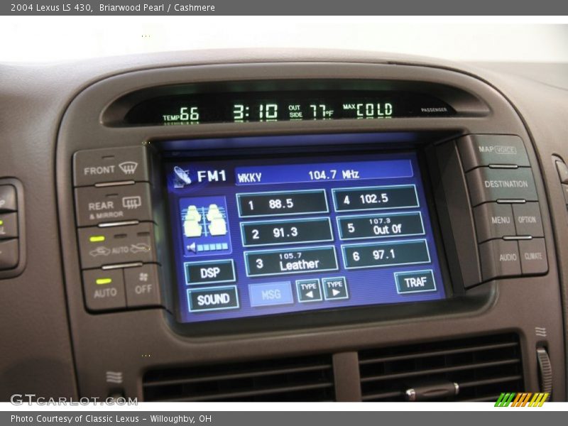 Controls of 2004 LS 430