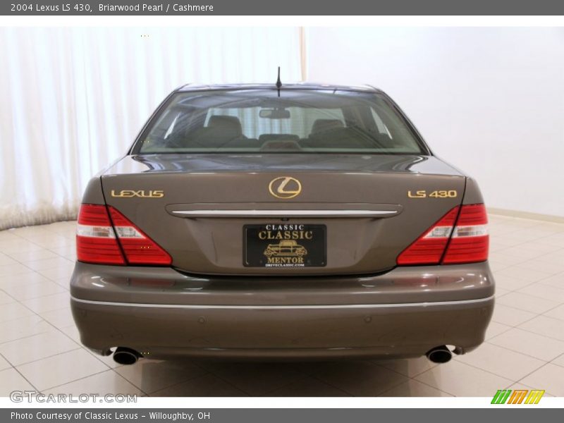 Briarwood Pearl / Cashmere 2004 Lexus LS 430