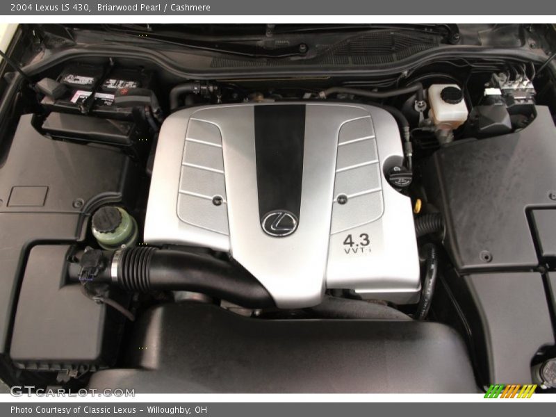  2004 LS 430 Engine - 4.3 Liter DOHC 32-Valve V8