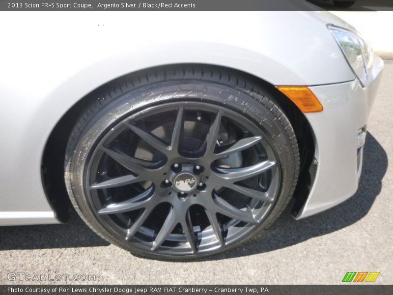 Argento Silver / Black/Red Accents 2013 Scion FR-S Sport Coupe