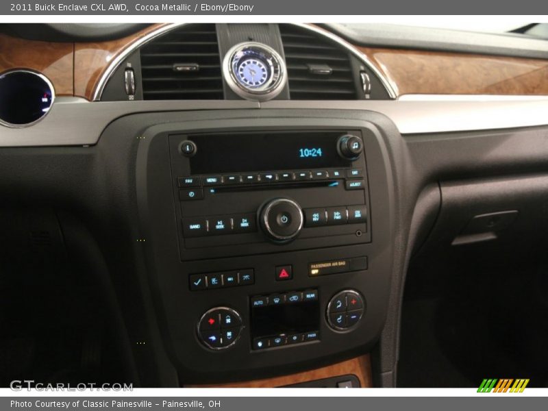 Cocoa Metallic / Ebony/Ebony 2011 Buick Enclave CXL AWD