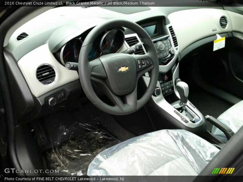 Black Granite Metallic / Jet Black/Medium Titanium 2016 Chevrolet Cruze Limited LS