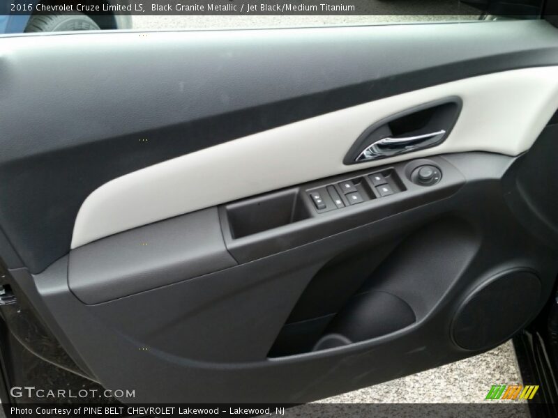 Black Granite Metallic / Jet Black/Medium Titanium 2016 Chevrolet Cruze Limited LS