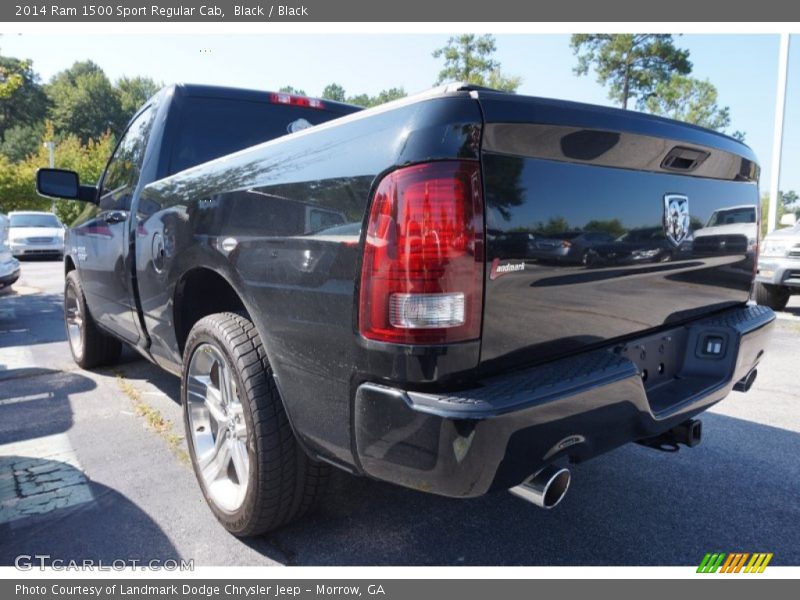 Black / Black 2014 Ram 1500 Sport Regular Cab