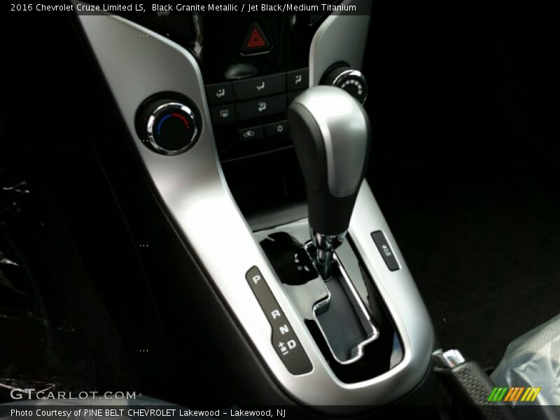 Black Granite Metallic / Jet Black/Medium Titanium 2016 Chevrolet Cruze Limited LS