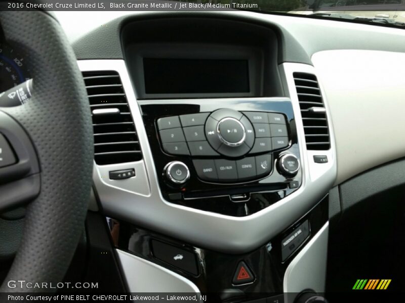 Black Granite Metallic / Jet Black/Medium Titanium 2016 Chevrolet Cruze Limited LS