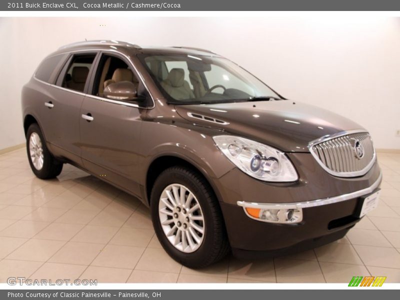 Cocoa Metallic / Cashmere/Cocoa 2011 Buick Enclave CXL