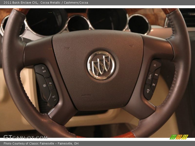 Cocoa Metallic / Cashmere/Cocoa 2011 Buick Enclave CXL