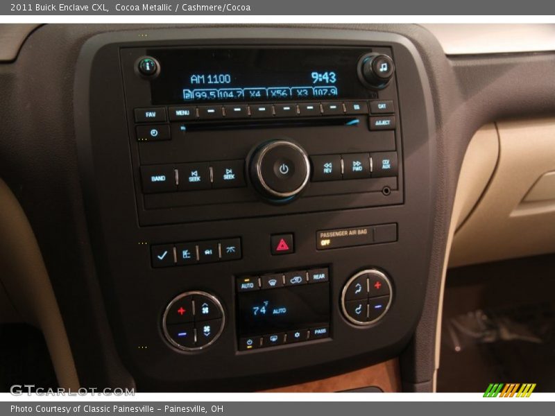 Cocoa Metallic / Cashmere/Cocoa 2011 Buick Enclave CXL