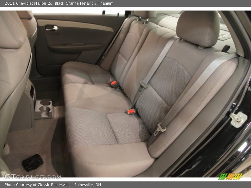 Black Granite Metallic / Titanium 2011 Chevrolet Malibu LS