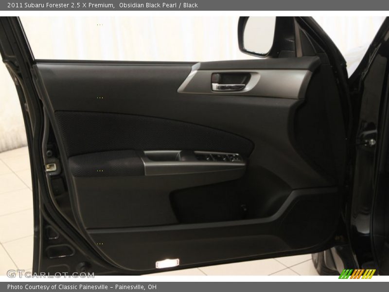 Obsidian Black Pearl / Black 2011 Subaru Forester 2.5 X Premium