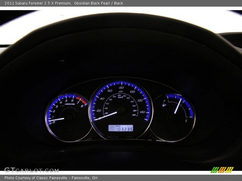 Obsidian Black Pearl / Black 2011 Subaru Forester 2.5 X Premium