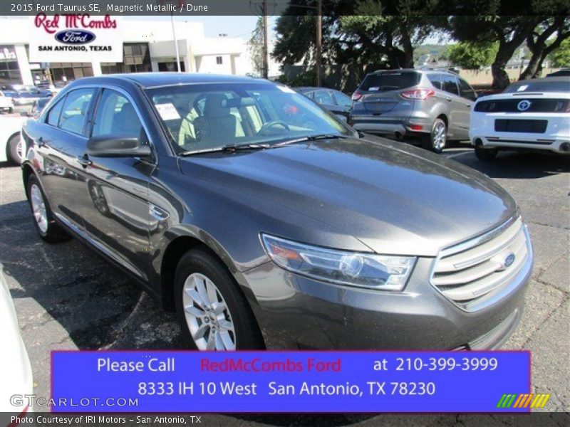 Magnetic Metallic / Dune 2015 Ford Taurus SE