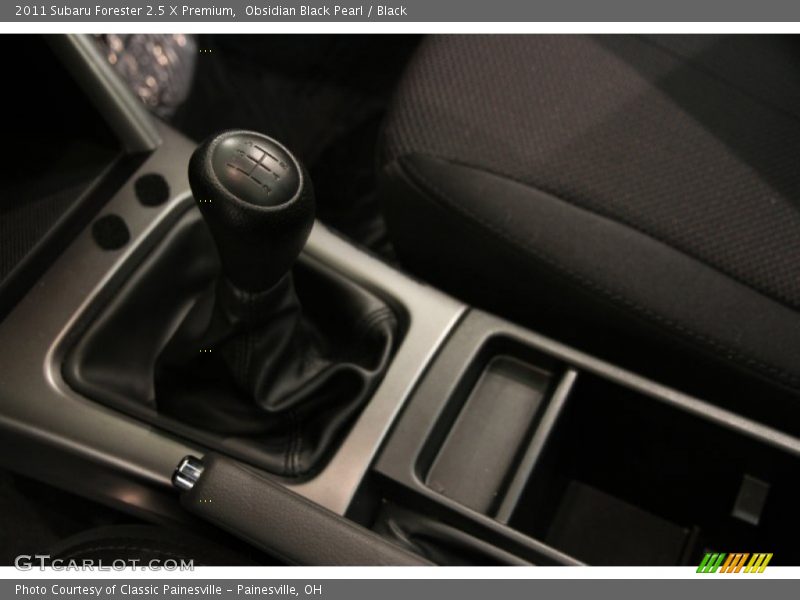 Obsidian Black Pearl / Black 2011 Subaru Forester 2.5 X Premium