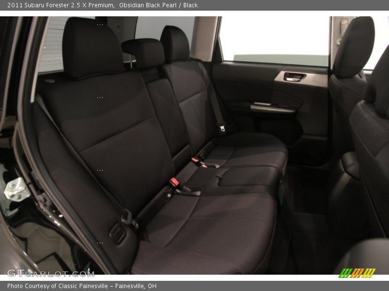 Obsidian Black Pearl / Black 2011 Subaru Forester 2.5 X Premium