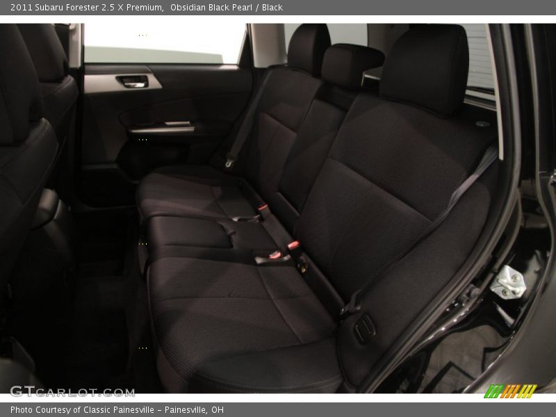 Obsidian Black Pearl / Black 2011 Subaru Forester 2.5 X Premium