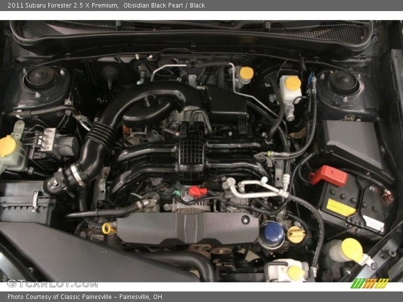 Obsidian Black Pearl / Black 2011 Subaru Forester 2.5 X Premium