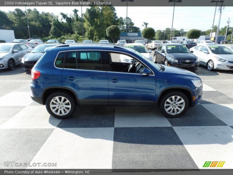 Sapphire Blue Metallic / Charcoal 2009 Volkswagen Tiguan SE