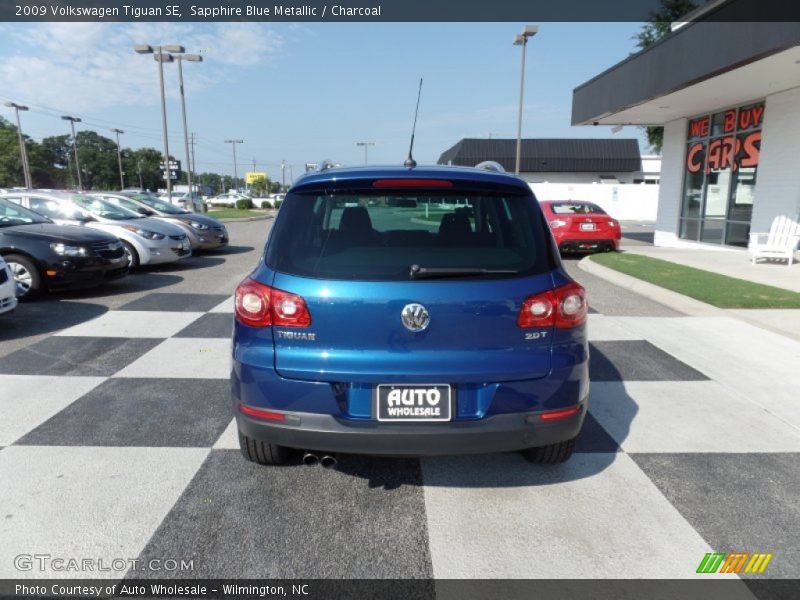 Sapphire Blue Metallic / Charcoal 2009 Volkswagen Tiguan SE