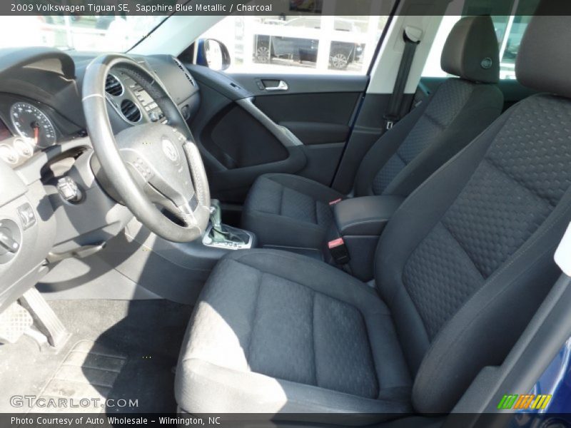 Sapphire Blue Metallic / Charcoal 2009 Volkswagen Tiguan SE