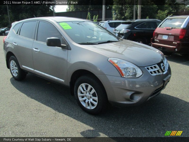 Platinum Graphite / Black 2011 Nissan Rogue S AWD