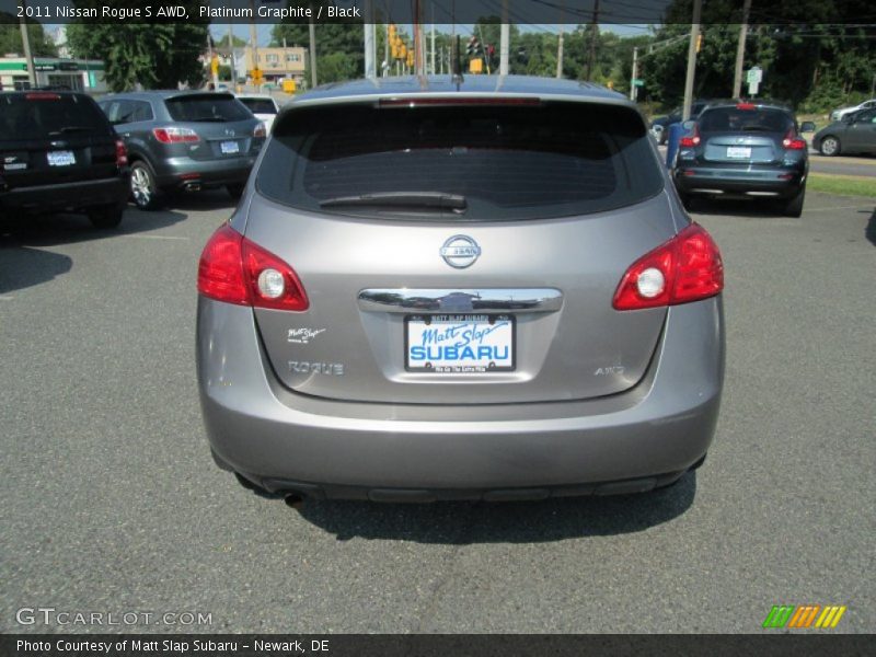 Platinum Graphite / Black 2011 Nissan Rogue S AWD