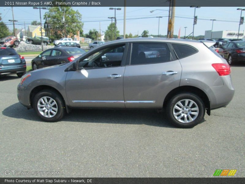 Platinum Graphite / Black 2011 Nissan Rogue S AWD