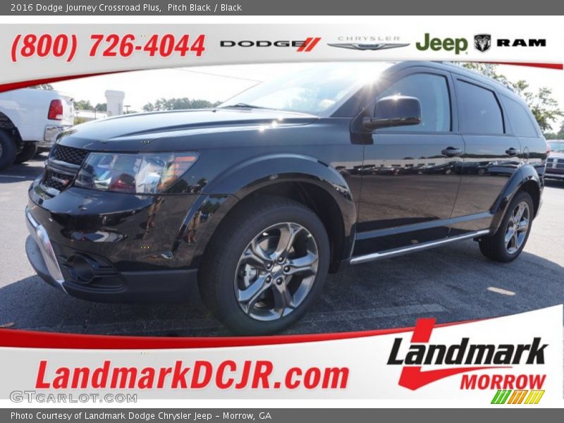 Pitch Black / Black 2016 Dodge Journey Crossroad Plus