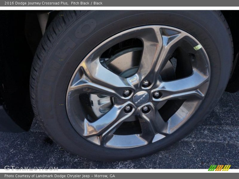 Pitch Black / Black 2016 Dodge Journey Crossroad Plus