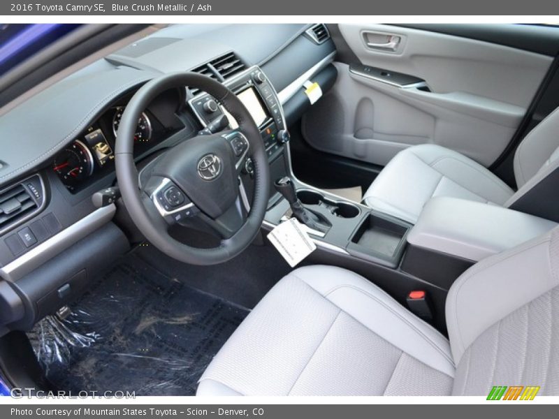 Blue Crush Metallic / Ash 2016 Toyota Camry SE