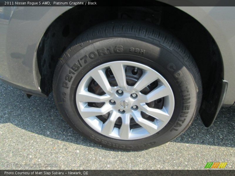 Platinum Graphite / Black 2011 Nissan Rogue S AWD