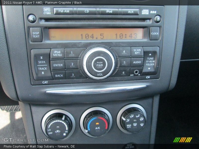 Platinum Graphite / Black 2011 Nissan Rogue S AWD