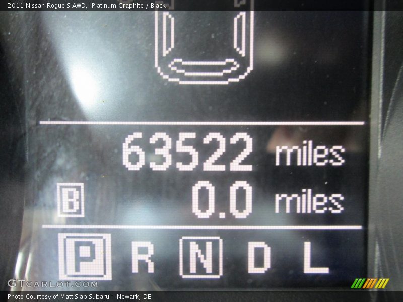 Platinum Graphite / Black 2011 Nissan Rogue S AWD