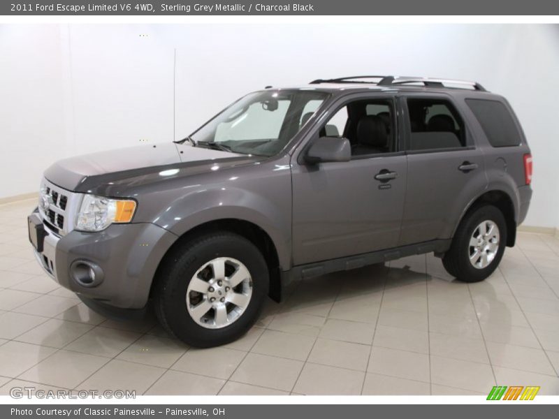 Sterling Grey Metallic / Charcoal Black 2011 Ford Escape Limited V6 4WD