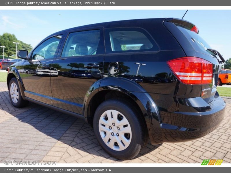 Pitch Black / Black 2015 Dodge Journey American Value Package