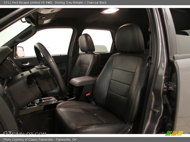 Sterling Grey Metallic / Charcoal Black 2011 Ford Escape Limited V6 4WD